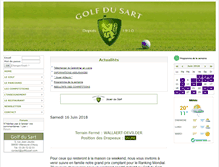 Tablet Screenshot of golfdusart.com